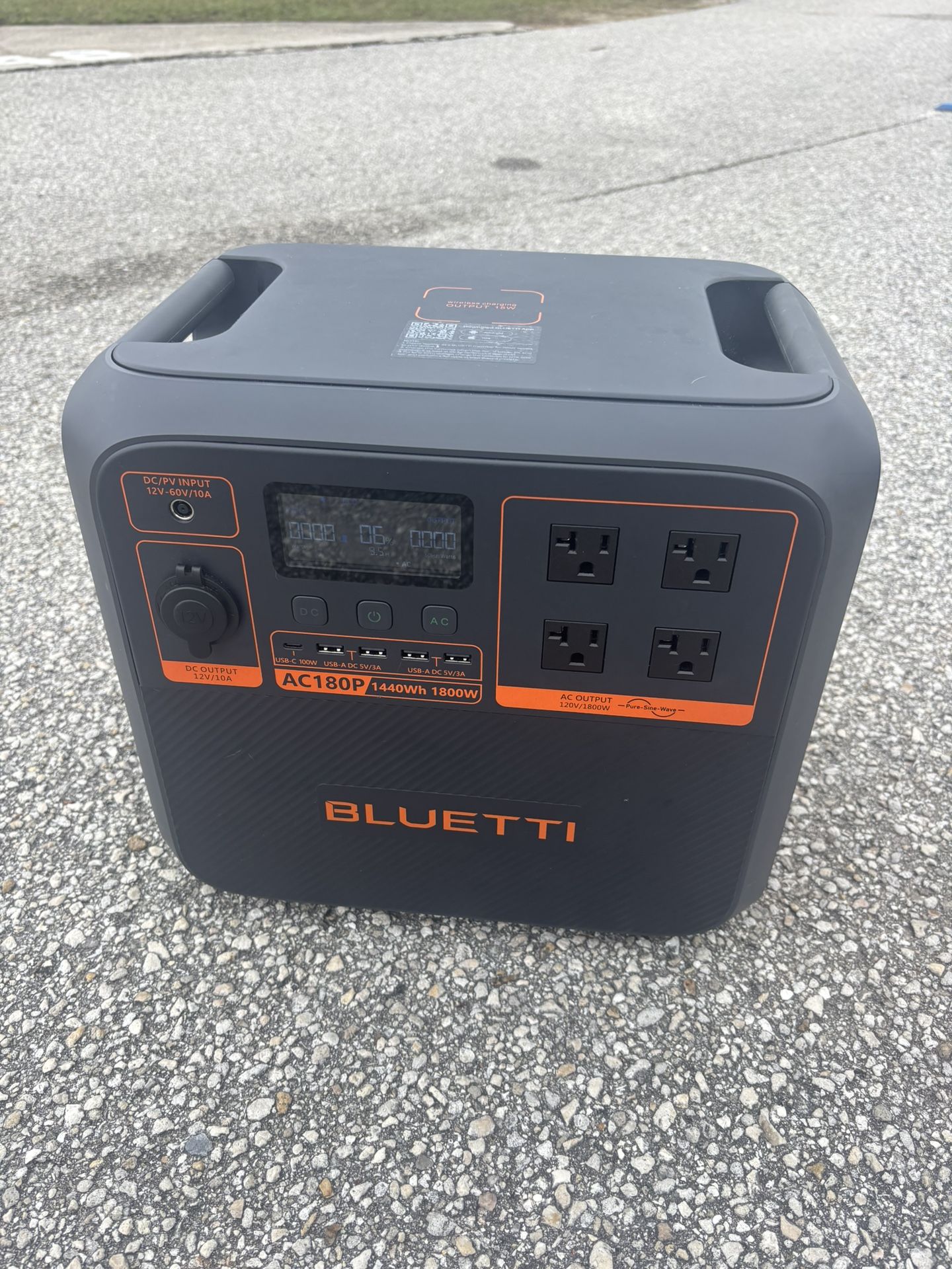 BLUETTI AC180 Portable Power Station