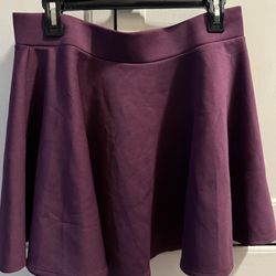 Purple skirt