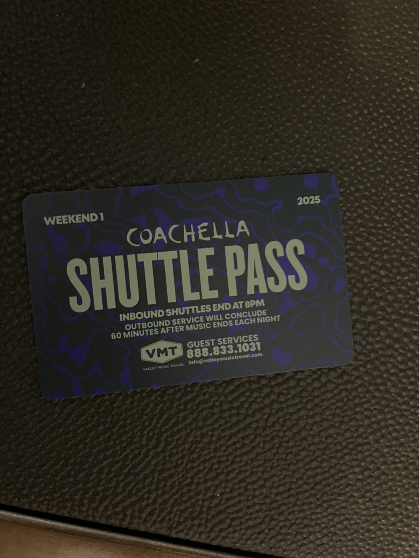 Coachella Shuttle Pass 2025 Weekend 1