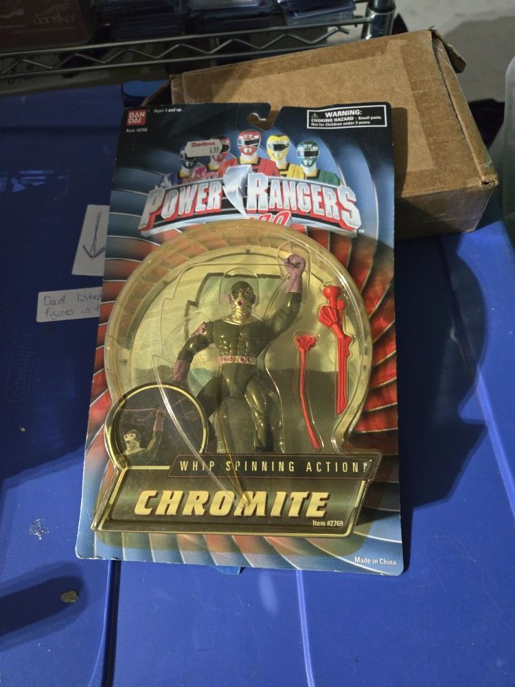 New Power Rangers Chromite Sealed