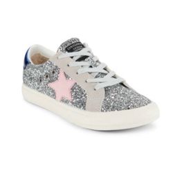 Used! VINTAGE HAVANA Blair Girl's Blair Glitter Sneakers Sz 5