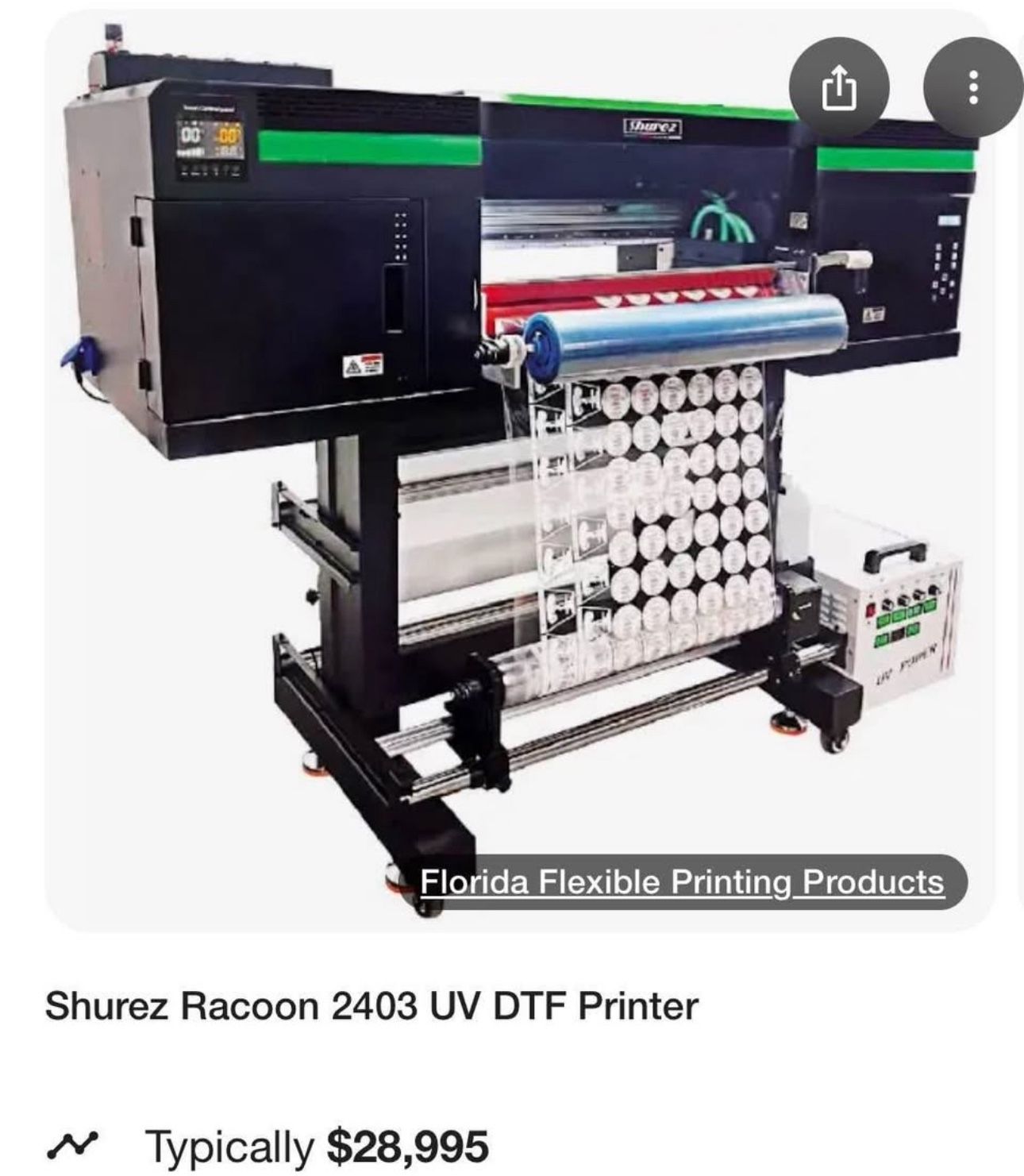 UV DTF printer ESS shurez