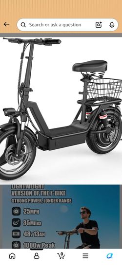 Electric scooter foldable