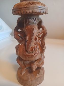 Hand Carved GANESHA STATUE