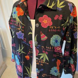 Colorful Floral Jacket 