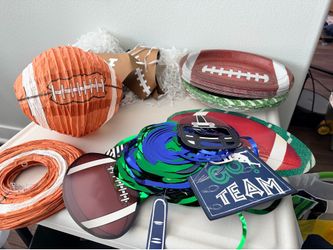 Football Party Decorations Bundle