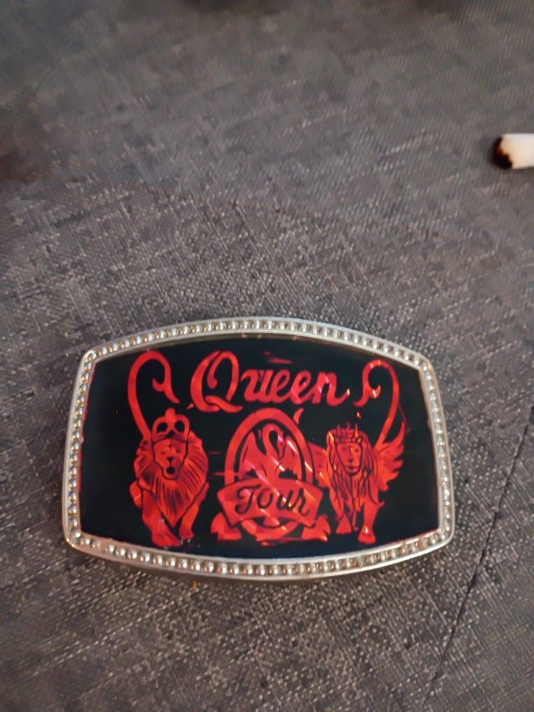 Vintage Queen Belt Buckle