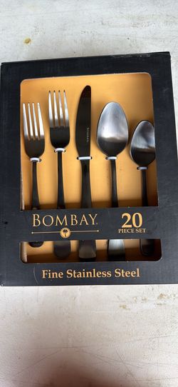 Bombay 20 Piece Fine Stainless Steel Cutlery Set NIB