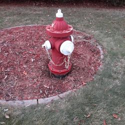Vintage Fire Hydrant (Real) - lawn art