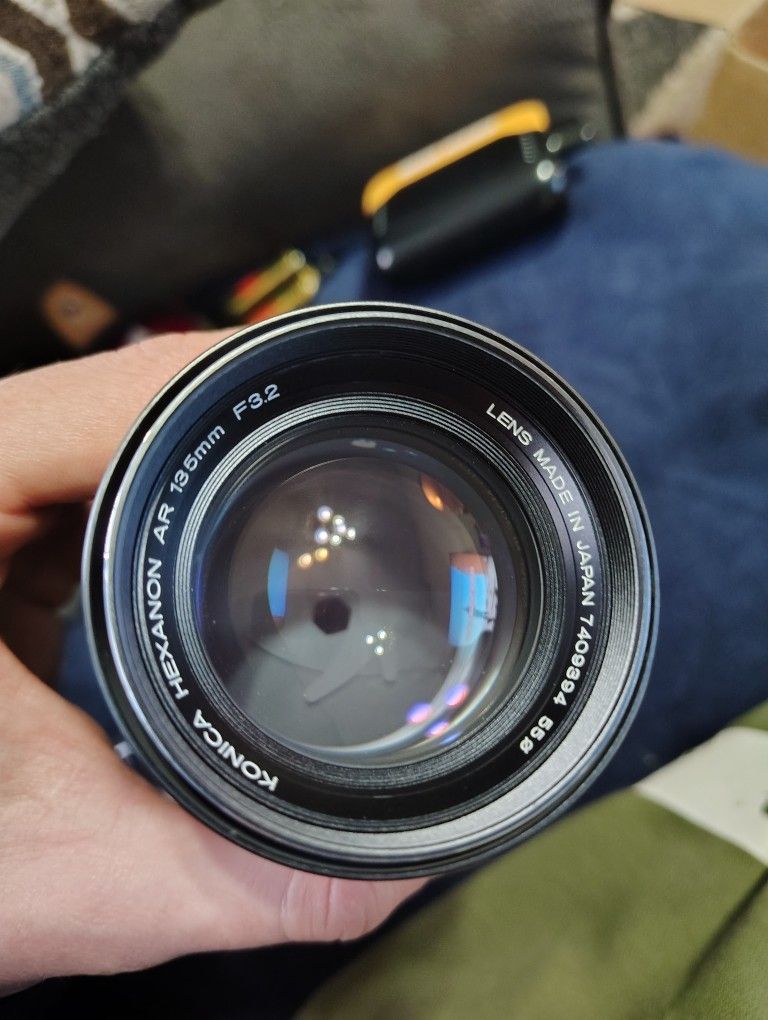 konica hexanon ar 135mm f3.2 Camera Lense 