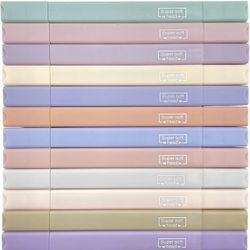 12 Pcs Pastel Color Dual Tip Highlighters, No Bleed, Dry Fast 