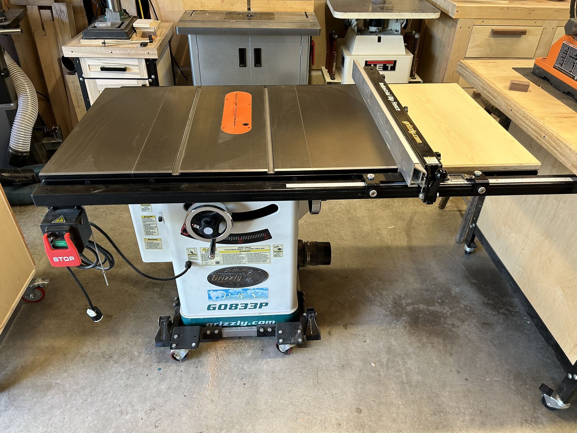 Grizzly G0833P Tablesaw