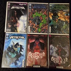 Batman Detective Comics. Comic book lot of 6! DC Comics. Tamaki. Ram V. Keys
