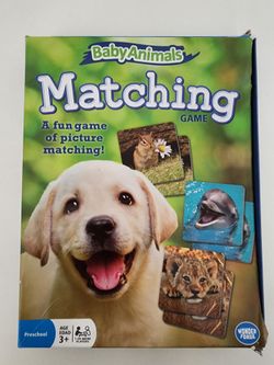 Baby Animals Matching Game