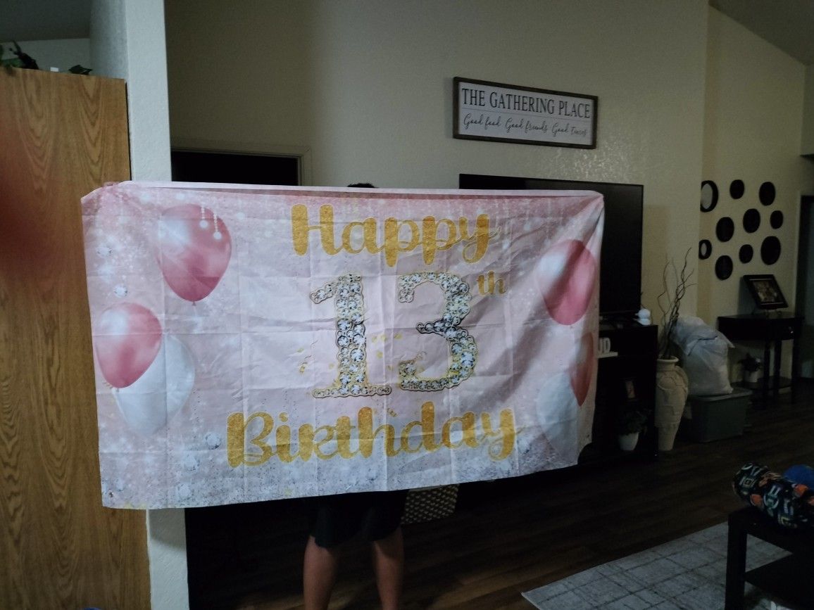 13th Birthday Decorations