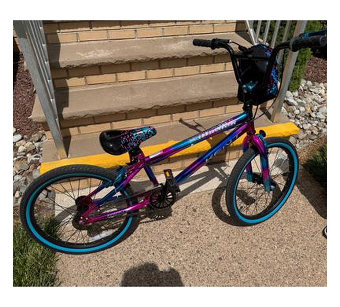 20" BMX Bicycle, Fits Riders 4'2"-5', Blue/Purple, Child, Unisex, New in Box