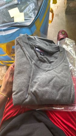 Gray Crew Neck T-Shirt