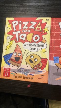 Pizza and Taco: Super-Awesome Comic! by Stephen Shaskan