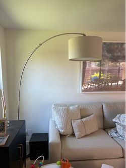 West Elm Inspired Overarching Floor Lamp 79”