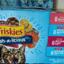 32 Count Case Friskies Wet Cat Food Pick Up Only