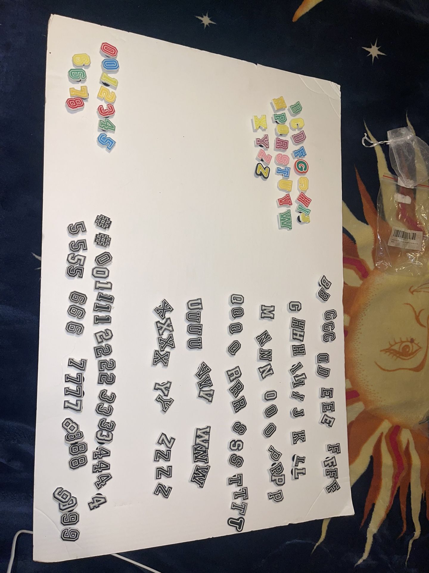 Letters & Numbers Croc Charms