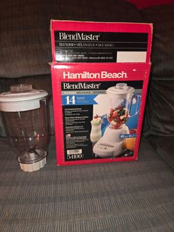 Hamilton Beach Blender