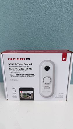 First Alert Pro VX1 HD Video Doorbell