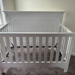 Crib With Mattress 