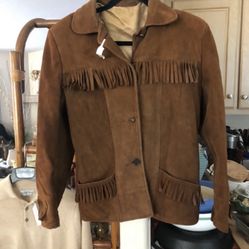Suede Fringed Jacket