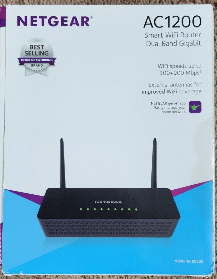 Netgear AC1200 Smart Wifi Router Dual Band