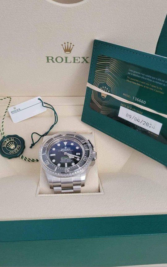 Rolex 2024 Deep "Blue" Sea BNIB James Cameron 