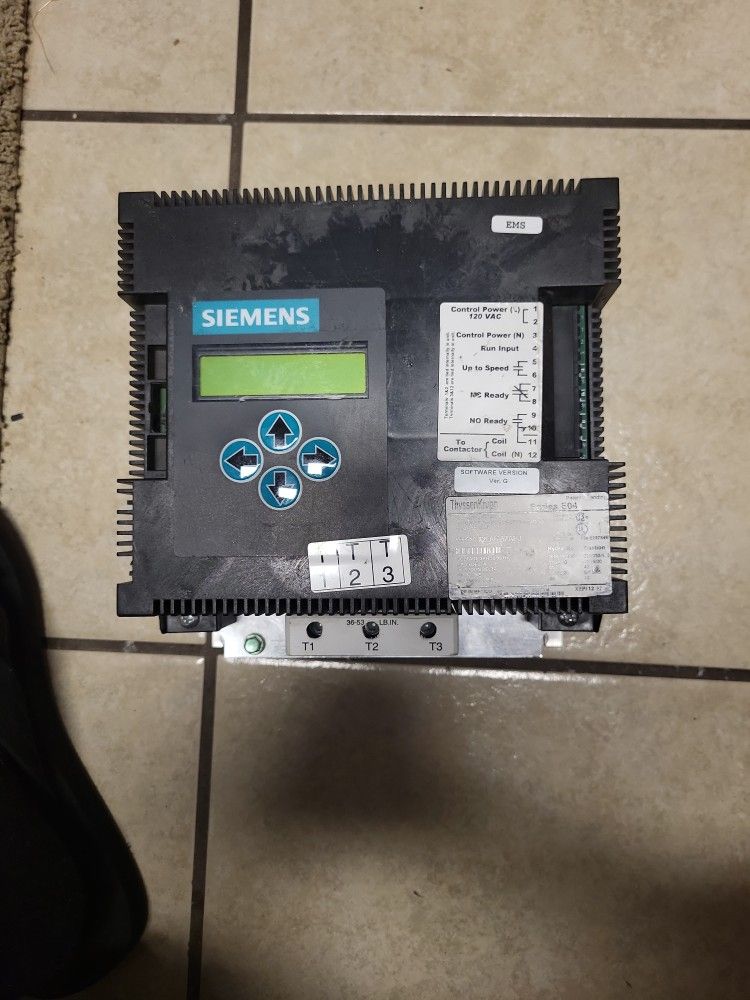 Siemens Elevater Starter E04 Series