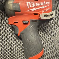 Milwaukee M12 Fuel Brushless 1/4”  Impact 