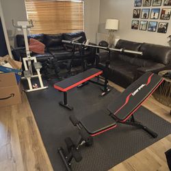 Weight Set/ Home Gym
