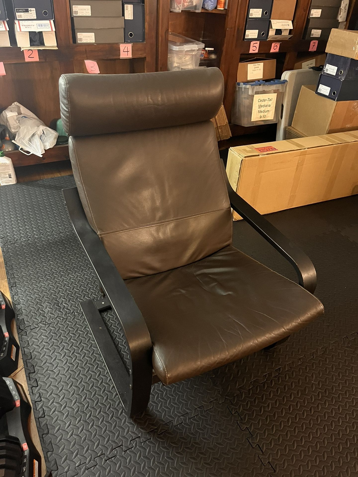 Ikea Poang Lounge Chair (Coffee Brown)