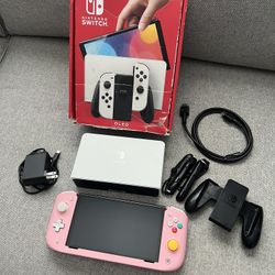 Nintendo Switch OLED With Nitro Deck Controller 