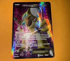 Alakazam EX 117/124 XY Fates Collide 2016 Full Art Pokémon Card