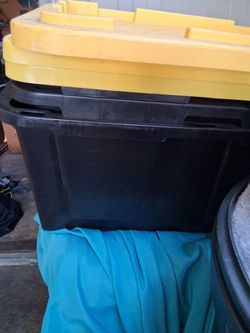 2 pack 27 gallon tubs
