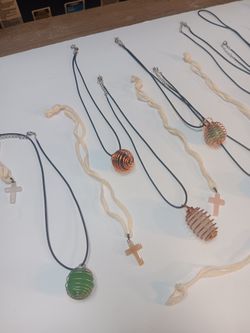 Necklaces Natural Stones $10 Ea