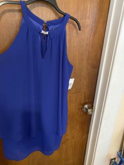 Royal Blue Short Dress