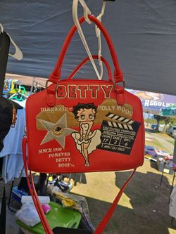 Betty Boop Red  bag/ purse