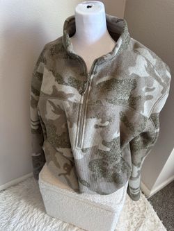 Cabelas Mens 2xl half zip sweater