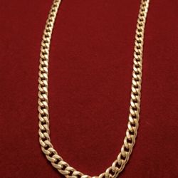 Authentic 18K Yellow Gold Curb Chain - 24” / 22g