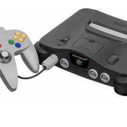 Nintendo 64 System - Video Game Console (Renewed)