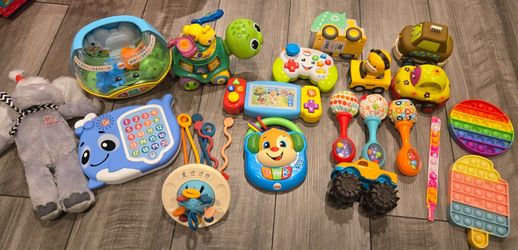 Large Bundle of Interactive Educational Baby & Toddler Toys