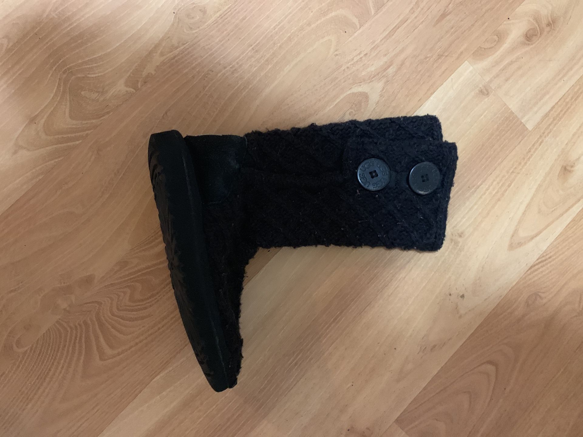 UGG Australia black boots size 11. Girls