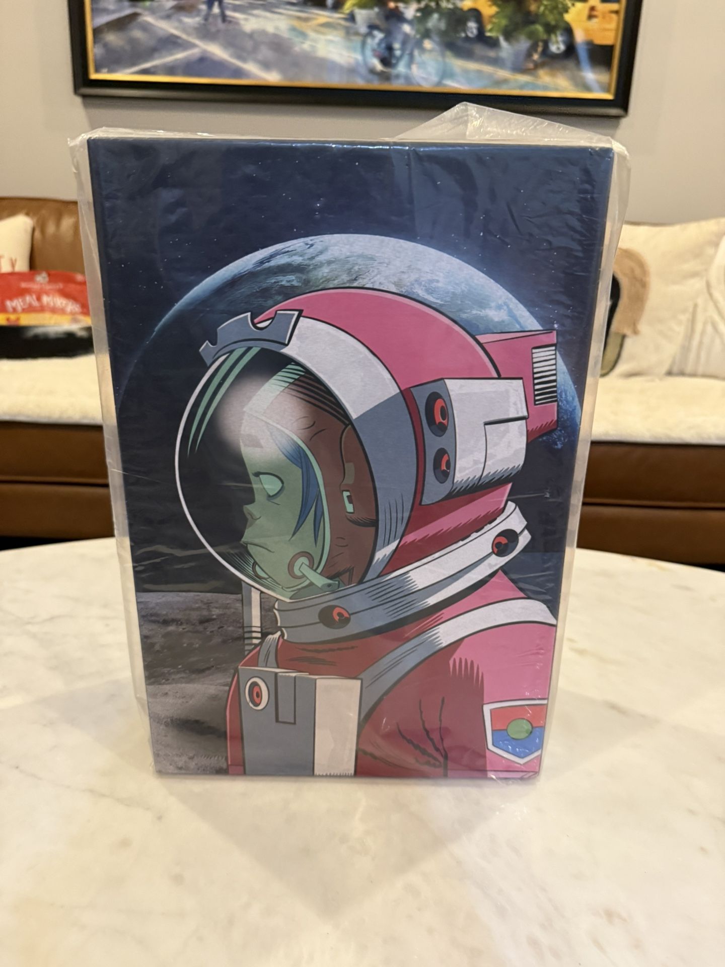 GORILLAZ X SUPERPLASTIC: 2-D ASTRONAUT 2D Vinyl Action Figure Music RARE
