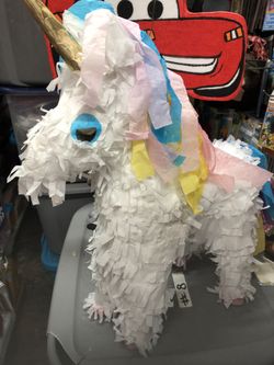 Pinatas pinata de unicornio cumpleaños cumpleanos birthday fiesta, almost 2 feet tall