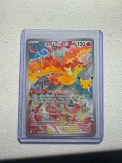 New moltres 30th celebration pokemon