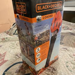 NEW LEAF BLOWER w/CORD BLACK AND DECKER NEW UNOPENED (BELLEVUE)